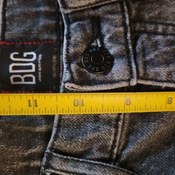 Urban Outfitters BDG Washed Black Distressed Slim Jeans - Picture 11 of 13